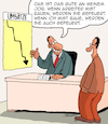 Cartoon: Guter Job (small) by Karsten Schley tagged wirtschaft,umsätze,rentabilität,sündenböcke,ceos,business,verantwortung,arbeitgeber,arbeitnehmer,gesellschaft