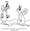 Cartoon: Himmlisch (small) by Karsten Schley tagged religion,himmel,engel,leben,tod