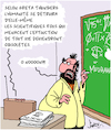 Cartoon: Humanite (small) by Karsten Schley tagged scientifiques,climat,environnement,science,fiction,cinema,divertissement,medias