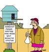 Cartoon: Hypothek (small) by Karsten Schley tagged hypothek,kredit,zwangsversteigerung,immobilienpleite,immobilien,finanzkrise,wirtschaft,business,geld,gesellschaft