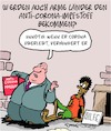 Cartoon: Impfstoff (small) by Karsten Schley tagged corona,impfstoff,armut,kapitalismus,politik,gesundheit,who,gesellschaft