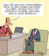 Cartoon: Inclusion (small) by Karsten Schley tagged travail,employeurs,employes,carriere,economie,candidatures
