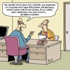 Cartoon: JUHUU!! VIELE NEUE JOBS!!! (small) by Karsten Schley tagged arbeit,arbeitsplätze,business,wirtschaft,lohndumping,billiglöhne,ausbeutung,gehälter,mindestlohn,löhne,arbeitgeber,arbeitnehmer