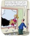 Cartoon: Keine Panik! (small) by Karsten Schley tagged filme,unterhaltung,männer,frauen,medien,natur,tiere,tierschutz,naturschutz,gesellschaft