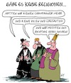 Cartoon: Keine Religion (small) by Karsten Schley tagged religion,business,wirtschaft,umsatz,gewinne,politik,gesellschaft