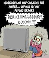 Cartoon: Kinder unter Psychoterror (small) by Karsten Schley tagged klimawandel,medien,panikmache,psychologie,kinder,jugend,politik,gesellschaft