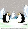 Cartoon: Kleider machen Leute (small) by Karsten Schley tagged natur winter mode