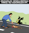 Cartoon: Konkurrenzkampf (small) by Karsten Schley tagged preise,verbraucher,energie,inflation,rezession,deutschland,europa,armut,euro,teuerungsrate,warenkorb,ernährung,finanzen,politik,gesellschaft