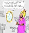 Cartoon: Konservativ (small) by Karsten Schley tagged algorithmen,blockierungen,bigotterie,märchen,legenden,sexualität,geschlechter,diskriminierung,technik,politik,medien,gesellschaft