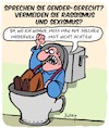 Cartoon: Krass korrekt! (small) by Karsten Schley tagged sprache,worte,bildung,kultur,sexismus,rassismus,alltagsrassismus,medien,gesellschaft,politik