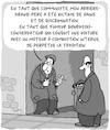 Cartoon: La Tradition (small) by Karsten Schley tagged politique,conservateurs,histoire,famille,communisme,discrimination,fumeurs,voitures,societe
