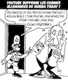 Cartoon: La Vengeance de Poutine (small) by Karsten Schley tagged poutine,allemagne,youtube,rt,politique,propagande,medias,societe