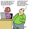 Cartoon: Lange nicht gesehen!! (small) by Karsten Schley tagged email,freunde,kommunikation,schule,fettleibigkeit,gesundheit,computer,übergewicht