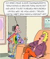 Cartoon: LGBTQ (small) by Karsten Schley tagged lgbtq,regenbogenshirts,mode,trends,einwanderung,abschiebungen,tschetschenien,politik,arbeitgeber,arbeitnehmer,gesellschaft