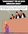 Cartoon: Männliche Gewalt (small) by Karsten Schley tagged männer,frauen,beziehungen,ehe,gewalt,frauentag,recht,gesetze,richter,deutschland,europa