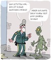 Cartoon: Maske!!! (small) by Karsten Schley tagged masken,coronavirus,hygiene,vorschriften,lockdown,öffentlichkeit,gesundheit,ansteckung,politik,inzidenzwert,polizei,gesellschaft
