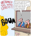 Cartoon: Mit Glück... (small) by Karsten Schley tagged post,paketdienste,dhl,erpressung,kriminalität,lohndumping,subunternehmer,kapitalismus,ausbeutung,spekulanten,aktien,profite,business,wirtschaft,gesellschaft