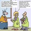Cartoon: Modifiziert (small) by Karsten Schley tagged arbeit,arbeitgeber,arbeitnehmer,wissenschaft,forschung,genetik,tiere,kühe,laboratorien,versuchstiere