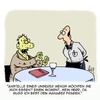 Cartoon: Moment bitte! (small) by Karsten Schley tagged ernährung,gastronomie,restaurants,essen,zombies