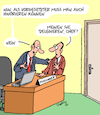 Cartoon: Notwendige Fähigkeiten (small) by Karsten Schley tagged arbeit,arbeitgeber,arbeitnehmer,vorgesetzte,talente,fähigkeiten,führungskräfte,kompetenz,wirtschaft,politik,gesellschaft