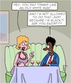 Cartoon: Old White Men (small) by Karsten Schley tagged white,men,racism,conservatives,restaurants,politics,dating,women,relationships,society