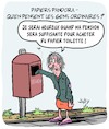 Cartoon: Pandora (small) by Karsten Schley tagged retraites,pensions,politique,pauvrete,impots,crime,economie,societe
