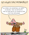 Cartoon: Pitoyable (small) by Karsten Schley tagged nazis,exclusion,religion,politique,haine