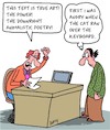 Cartoon: Poetry (small) by Karsten Schley tagged poetry,poets,art,editors,professions,writers,culture,literature