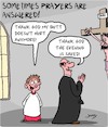 Cartoon: Prayers (small) by Karsten Schley tagged religion,catholicism,christianity,priests,child,abuse,crime,churches,society,social,issues