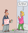 Cartoon: Procrastination (small) by Karsten Schley tagged procrastination,organisation,psychologie,sante,societe