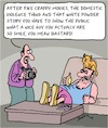 Cartoon: Public Relations (small) by Karsten Schley tagged pr,media,movies,stars,celebs,success,voilence,drugs,society