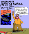 Cartoon: Radikal!! (small) by Karsten Schley tagged autoindustrie,kriminalität,wirtschaftsverbrechen,politik,kartelle,technik,wirtschaft,religion,kapitalismus,profite,deutschland