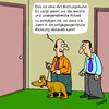 Cartoon: Rettungshund (small) by Karsten Schley tagged arbeit,jobs,tiere,hunde,rettungshunde,gesundheit,gesellschaft,wirtschaft