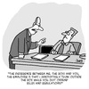 Cartoon: RULES (small) by Karsten Schley tagged employees,employers,business,jobs,economy