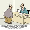 Cartoon: Sag die Wahrheit!! (small) by Karsten Schley tagged bewerbungen,jobs,lebenslauf,arbeit,wirtschaft,business,personalchefs,arbeitgeber,arbeitnehmer,sprache,codes
