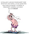 Cartoon: SCHULDIG!! (small) by Karsten Schley tagged farbig,privilegiert,weiss,bewusstsein,woke,mode,vorwürfe,lebensweise,politik