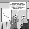 Cartoon: Schulung (small) by Karsten Schley tagged wirtschaft,verkäufer,umsätze,verkaufen,business,geld,training,bildung,weiterbildung,profite