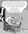 Cartoon: SEHR verdächtig!! (small) by Karsten Schley tagged computer,technik,smartphones,internet,social,media,kreditkarten,bargeld,polizei,terrorismus,gesellschaft