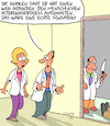 Cartoon: Sensationell (small) by Karsten Schley tagged wissenschaft,forschung,alterung,menschheit,leben,tod,fortschritt,wissenschaftler,gesellschaft
