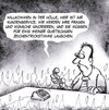 Cartoon: Service (small) by Karsten Schley tagged kunden,wirtschaft,business,service,kundenservice,hölle
