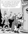 Cartoon: Sie sind festgenommen! (small) by Karsten Schley tagged vampire,männer,frauen,polizei,stereotypen,horror,film,medien,gesellschaft