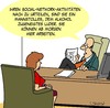 Cartoon: Social Network (small) by Karsten Schley tagged arbeit,arbeitsplatz,bewerbung,arbeitgeber,arbeitnehmer,social,network,wirtschaft,business,jobs,internet