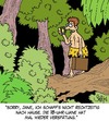 Cartoon: Sorry! (small) by Karsten Schley tagged verspätung,transport,öpnv,liebe,männer,frauen,ehe,natur,dschungel