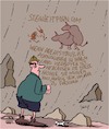 Cartoon: Steinzeit-Forschung (small) by Karsten Schley tagged steinzeit,forschung,wissenschaft,pornografie,forscher,prehistorisches,geschichte,menschheit,sitten,gesetze