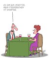 Cartoon: Sterne lügen nicht (small) by Karsten Schley tagged dating,investments,business,wirtschaft,investoren,geld,kapitalismus,profite,sternzeichen,astrologie,horoskope,restaurants,männer,frauen