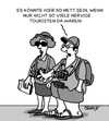 Cartoon: Touristen (small) by Karsten Schley tagged urlaub,tourismus,ferien,reisen,freizeit,gesellschaft