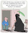 Cartoon: Travail a Domicile (small) by Karsten Schley tagged age,travail,emplois,corona,mort,societe,sante