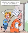 Cartoon: USA-Reisefreiheit (small) by Karsten Schley tagged travel,ban,biden,eu,reisen,corona,reisefreiheit,politik