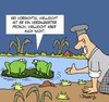 Cartoon: Vielleicht (small) by Karsten Schley tagged essen,kochen,ernährung,tiere,natur,köche,frösche