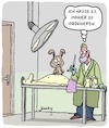 Cartoon: Zauberhafte Autopsie (small) by Karsten Schley tagged autopsien,ärzte,tod,magier,showbiz,medien,professionen,unterhaltung,tv,variete,gesellschaft